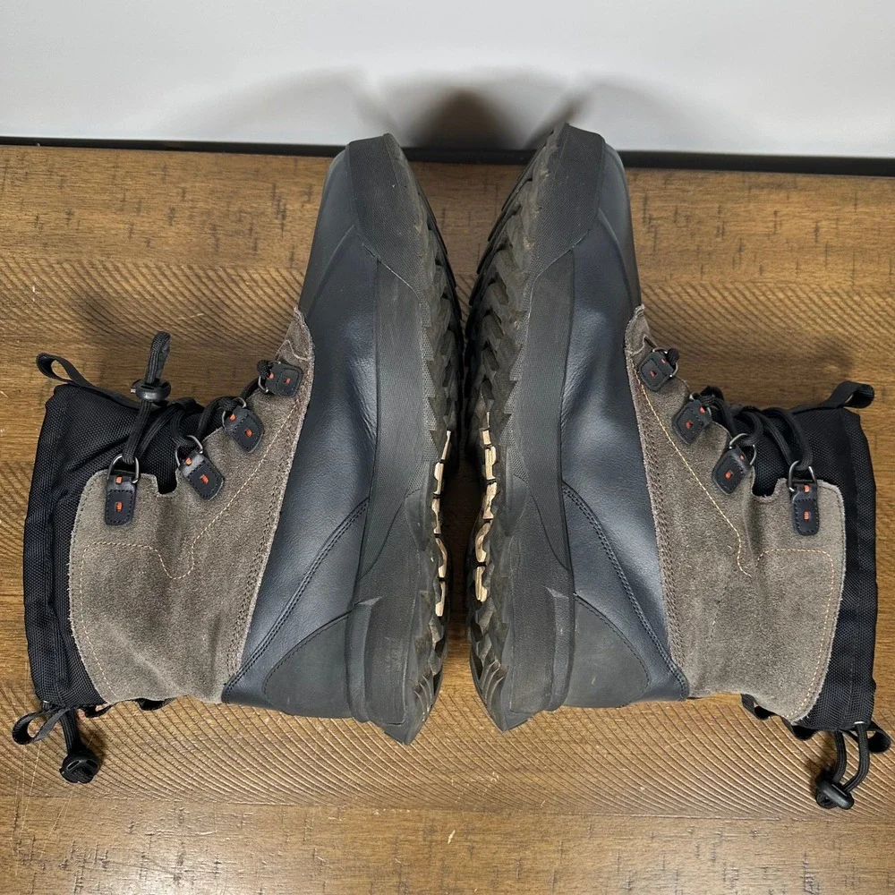 Sorel Boots Mens 15 Black Scout 87 XT WP Waterproof Insulated Snow Winter Hiking